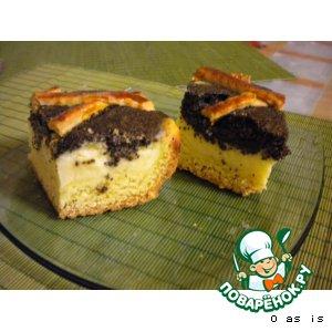 Рецепт: Mohn-Quarkkuchen - Маково-творожный пирог