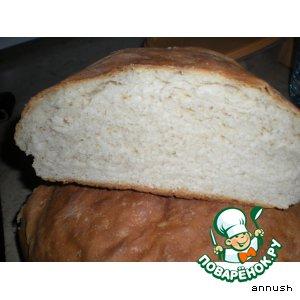 Рецепт: Хлеб на сливках
