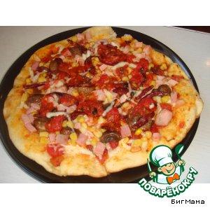 Рецепт: Пицца фритта от Маруси