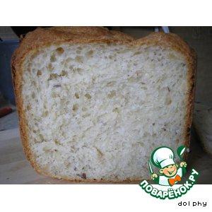 Рецепт: Хлеб с лесными орехами на простокваше
