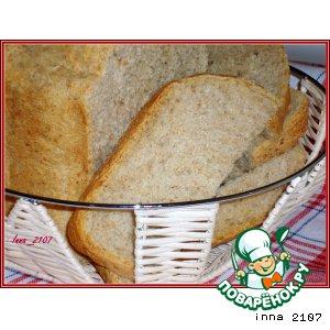 Рецепт: Хлеб с отрубями и кунжутом