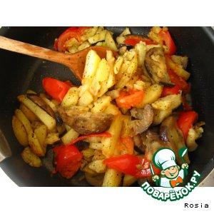 Рецепт: Запеченные овощи  "МРМР"