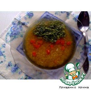 Рецепт: Суп из чечевицы