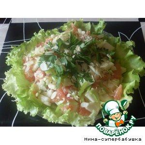 Деликатесный салат "Грушенька"