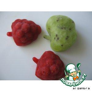 Рецепт: Замороженная клубника Веселые ягодки