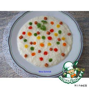 Рецепт: Крем-суп из цветной капусты