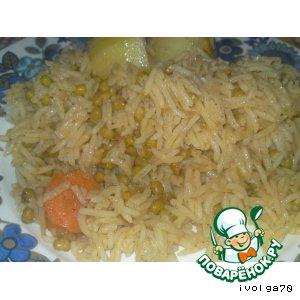 Рецепт: Шола  - каша рисовая по-афгански