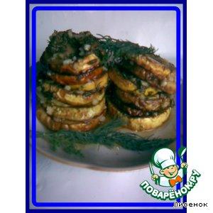 Рецепт: Жареные кабачки в маринаде