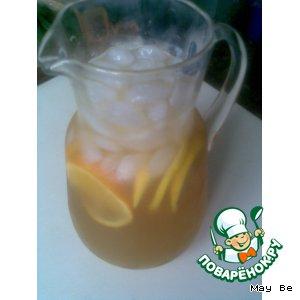 Рецепт: Холодный чай с апельсинами