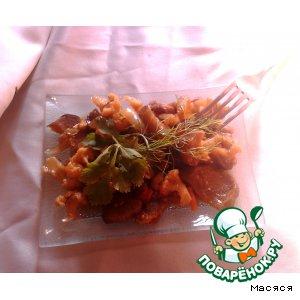 Рецепт: Овощи со свининой в соусе Терияки