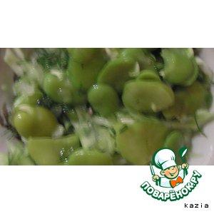 Рецепт: Зелeный салат