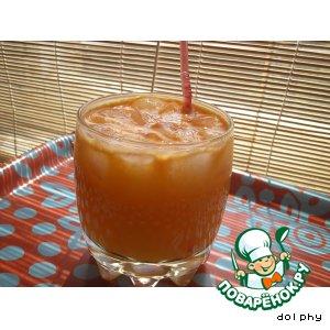 Рецепт: Напиток с ромашкой, морковью и апельсином