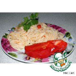 Рецепт: Спагетти по-сицилийски