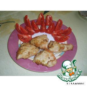 Рецепт: Сочное куриное филе в аэрогриле