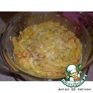 Рецепт: Запеканка из картофеля с кабачками