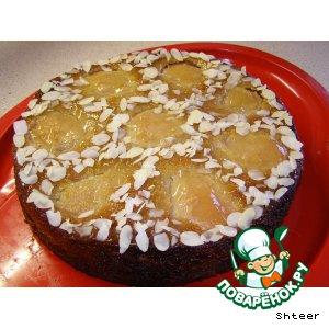 Рецепт: Орехово-грушевый торт "Благодарность"