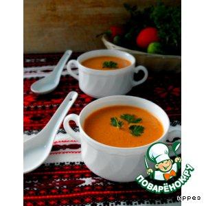 Рецепт: Суп из огурцов и помидоров