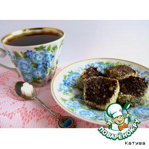 Рецепт: Десерт Сервелат из чернослива