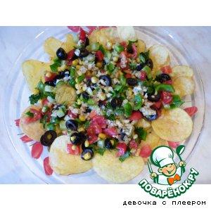 Салат с овощами Мексиканский