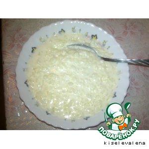 Рецепт: Молочная рисовая каша в МВ