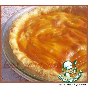Рецепт: Магрибский пирог с миндалeм и грушами