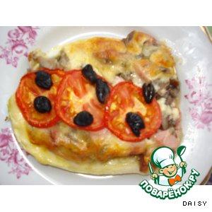 Рецепт: Пицца-кабачок
