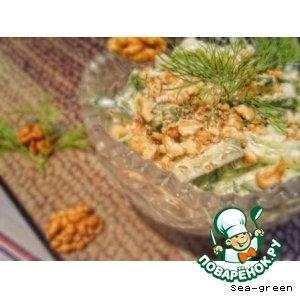 Рецепт: Болгарский огуречный салат
