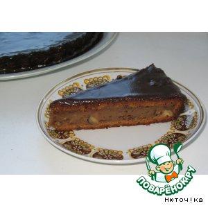 Рецепт: Шоколадный торт с картофелем и фундуком