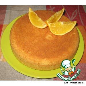 Рецепт: Апельсиновый маффин в мультиварке или духовке