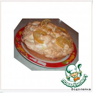 Рецепт: Лимонный пирог с меренгами