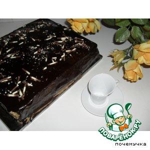 Торт Черная роза