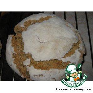 Рецепт: Хлеб с кукурузной мукой на закваске (Pan de Broa)