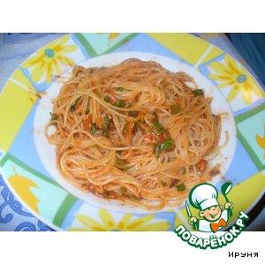 Рецепт: Спагетти на итальянский манер