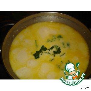 Рецепт: Сырный суп а-ля Дю-буа