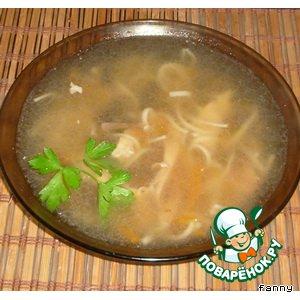 Рецепт: Куриный суп  "Уйхази"