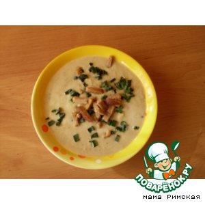 Рецепт: Крем-суп из брокколи, цветной капусты и моркови