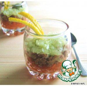 Рецепт: Салат с тунцом Липсо