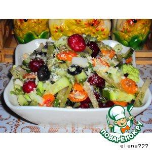 Рецепт: Хрустящий салат Взрывная свежесть