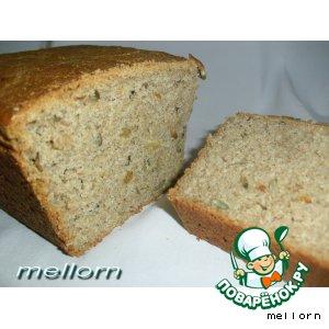 Рецепт: Ржано-пшеничный хлеб с семечками