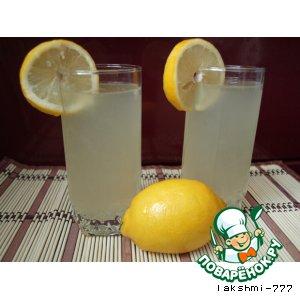Рецепт: Домашний лимонад из лимонов