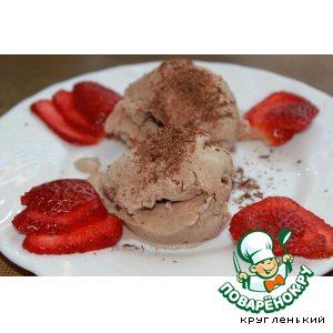Имбирно-шоколадное мороженое