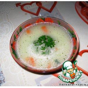 Рецепт: Наваристый суп с овсянкой