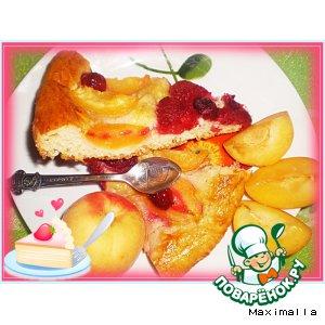 Рецепт: Фруктово-ягодный пирог-ассорти Праздничный