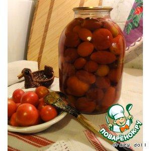 Рецепт: Консервированные помидоры Семейные