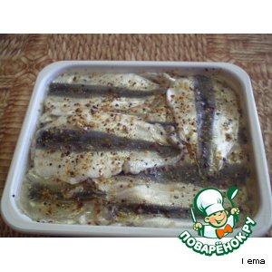 Рецепт: Маринованная сырая рыба