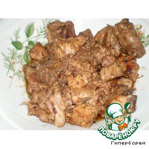 Рецепт: Курица с орехами по-грузински Гурули