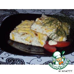 Рецепт: Сырно-творожная запеканка с кабачком и зеленью