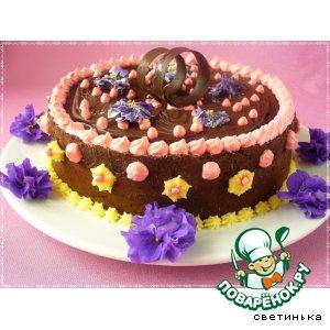 Рецепт: Шоколадный торт Служебный шокороман