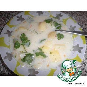 Рецепт: Картофель в сметанном соусе