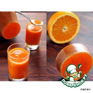 Рецепт: Тыквенно-апельсиновый кисель